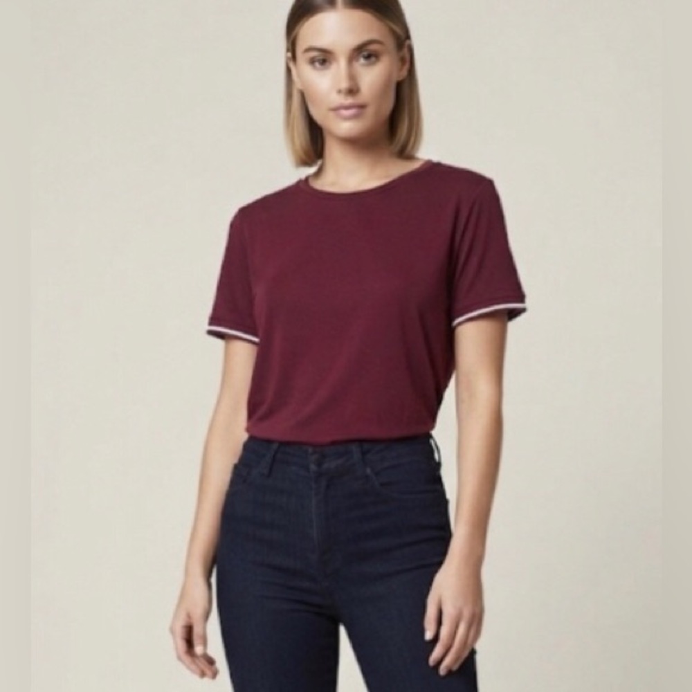 Streetwear Society  | burgundy red t shirt | size L